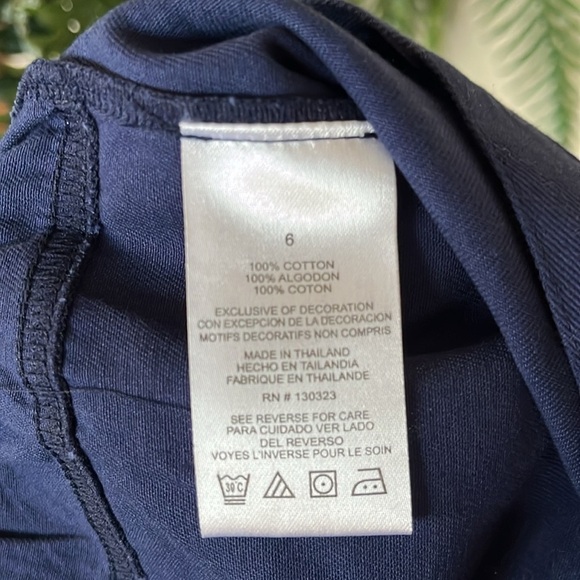 Brand New Kids Headquarters 2-Piece Girls Set Nautical Striped Anchor Patriotic - Picture 12 of 15